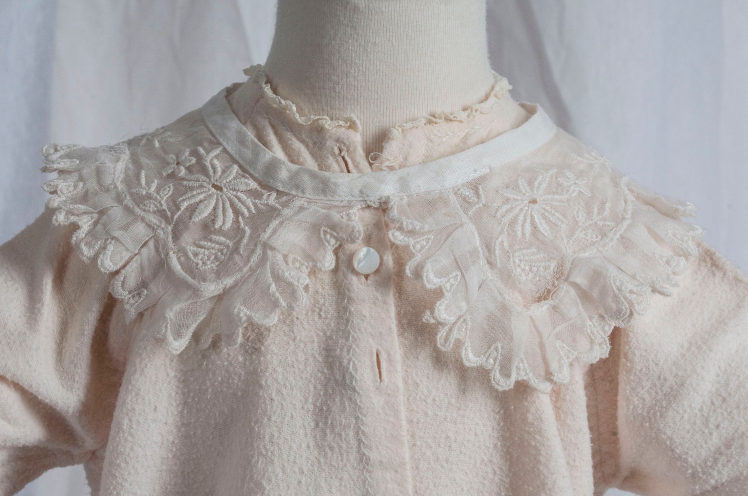 1950s or 60s lace Peter Pan collar infant | Etsy