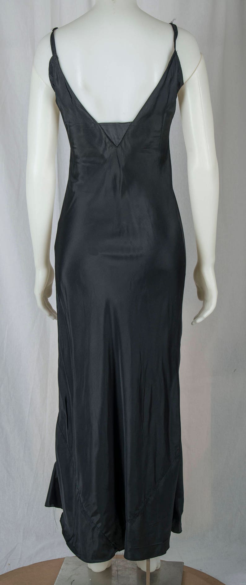 full length silk slip