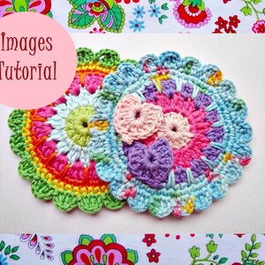 Colorful Medallion Crochet Pattern image 4