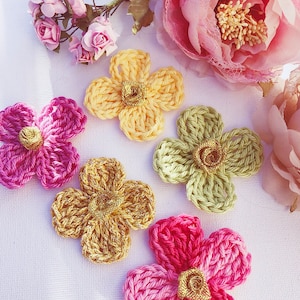 Little Kiss of Flowers Crochet Pattern