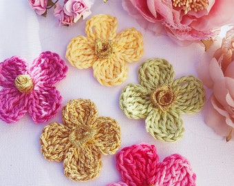 Little Kiss of Flowers Crochet Pattern