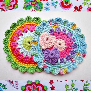 Colorful Medallion Crochet Pattern image 1