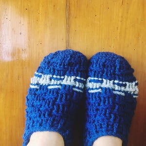 PATTERN-Unisex Cozy  Crochet Slippers Pattern-Adult Sizes