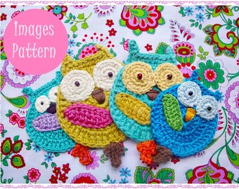 Modèle de crochet de hibou de Las Evas