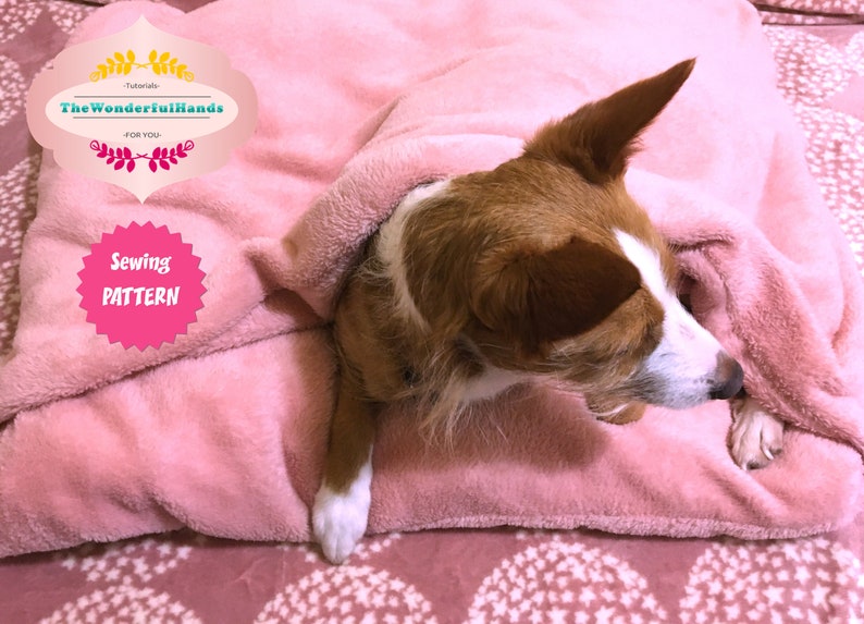 SWEET DREAMS DOG Bed Sewing Pattern Etsy
