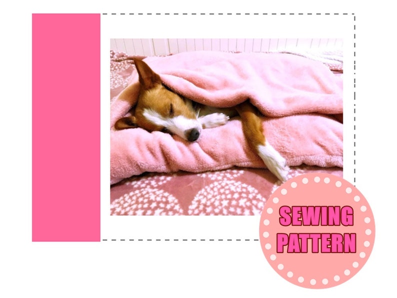 SWEET DREAMS DOG Bed Sewing Pattern Etsy