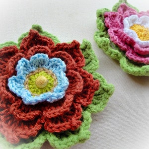 Adelie Flower Crochet Pattern image 4