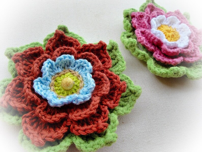 Adelie Flower Crochet Pattern image 4