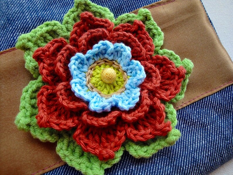 Adelie Flower Crochet Pattern image 3