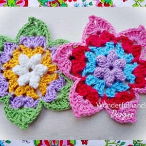 Rosette Crochet Pattern
