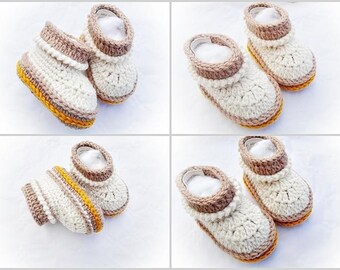 Lambee Baby Slippers Crochet Pattern