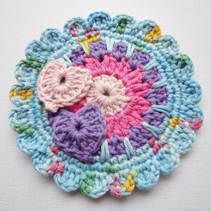 Colorful Medallion Crochet Pattern image 5
