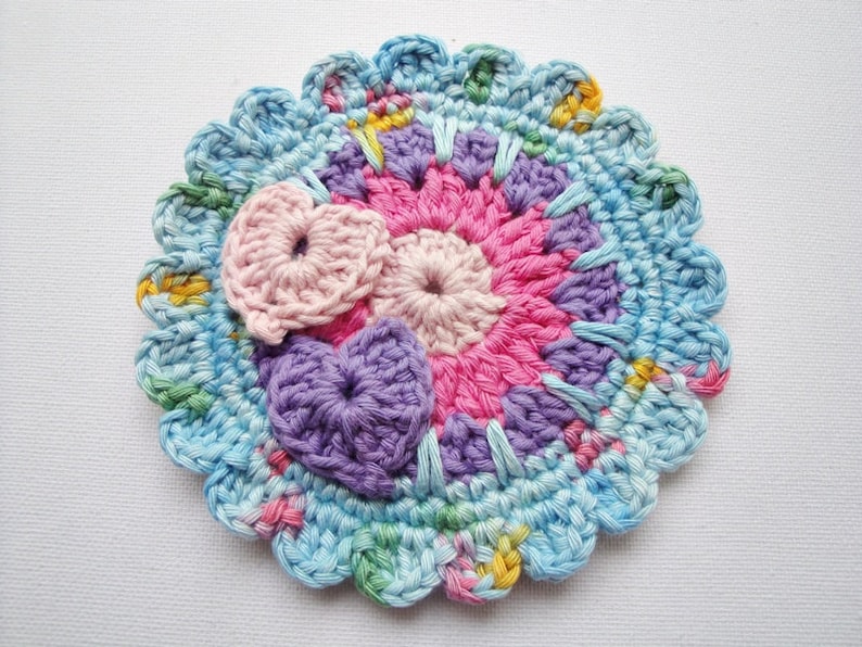 Colorful Medallion Crochet Pattern image 5