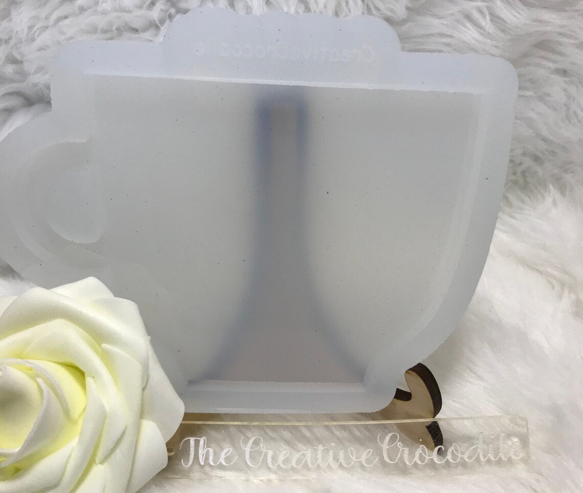 Tea cup coaster mold coaster mold teacup mold tea cup mold Etsy