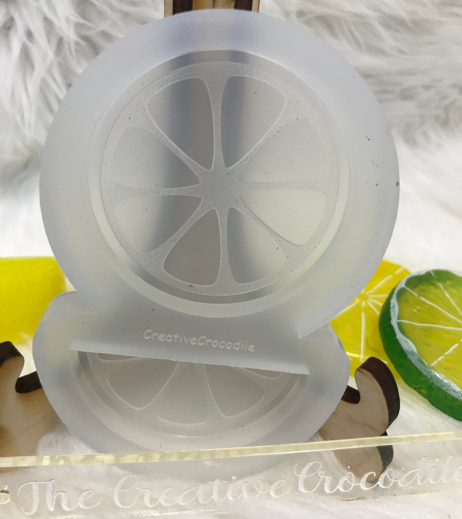 Lemon Mold Lemon Slice Mold Lemon Topper Mold Lime Topper Etsy