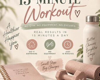 Programma di allenamento di 15 minuti: guida completa per il fitness a casa (senza bisogno di attrezzature)