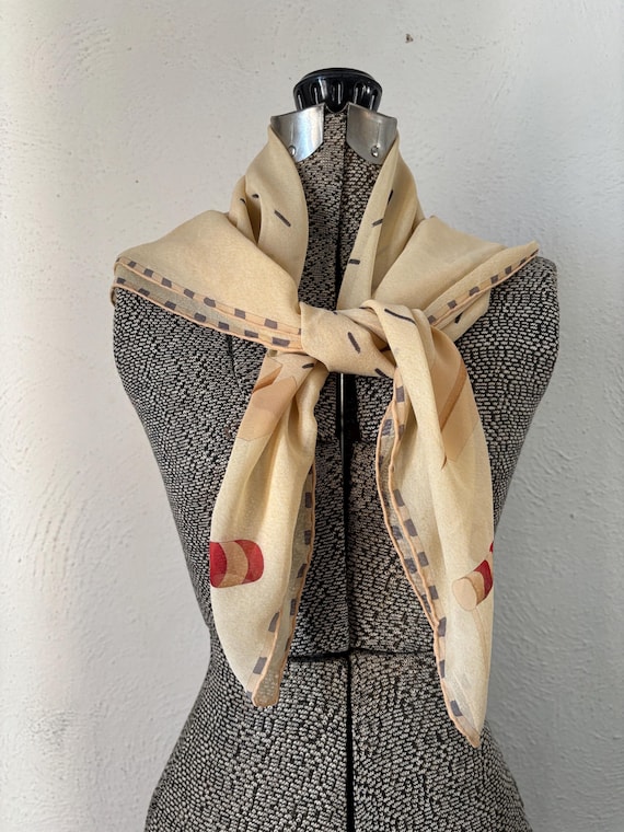 Bvlgari pizzigoni silk scarf - Gem