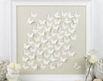 From 32 Euro... Guestbook Butterfly Wedding, Baptism, Jubilee Tree