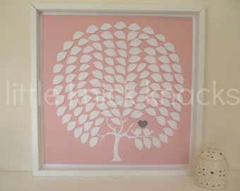 From 44 Euros... Guestbook Tree Heart Wedding,Baptism,Engagement