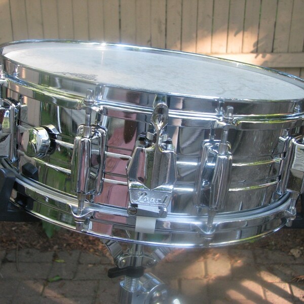 Pearl Chrome Snare Drum - late 1970s