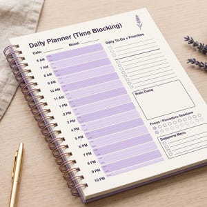 Agenda digitale per ADHD per GoodNotes / Organizzatore di vita neurodivergente