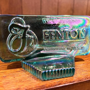 Fenton Glass Sign - Etsy