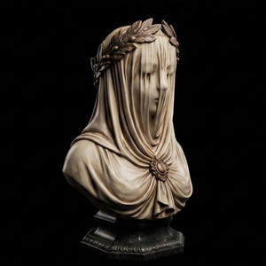 Veiled lady bust - Etsy 日本