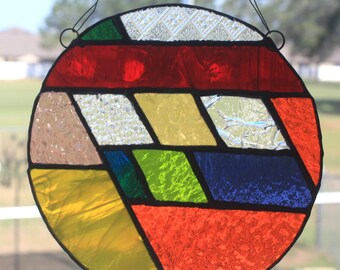 Abstract Circle Multi Color