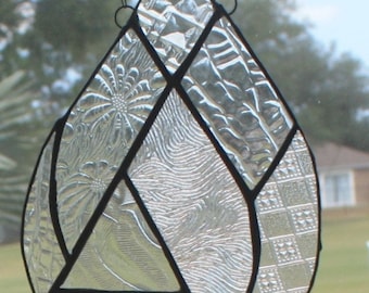 Clear Textured Raindrop