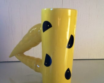 Tasse à thé Pac Man Pop Art Coffee des années 80 par MH McClendon - Wonka-wonka !