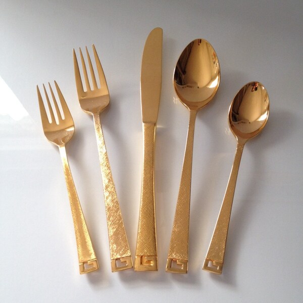 Northport Stanley Roberts Gold Flatware = Select-A-Piece