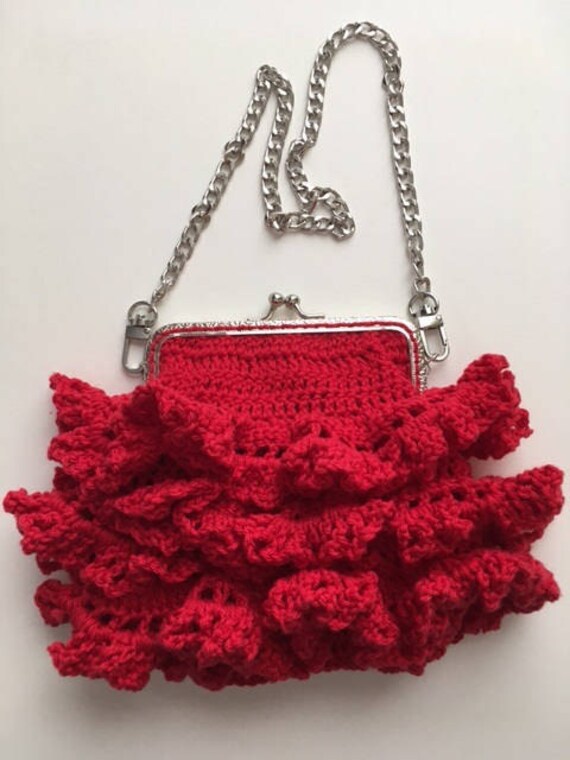 crochet small purse