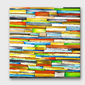 Green art painting original art abstract - acrylic painting on canvas abstract original - acrylic picture abstract green - original painting