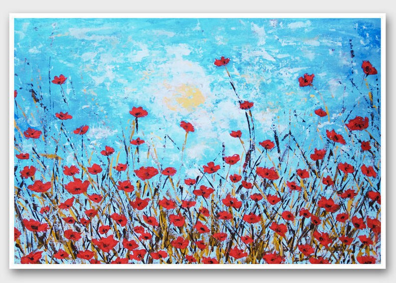 12++ Finest Red poppy wall art images info