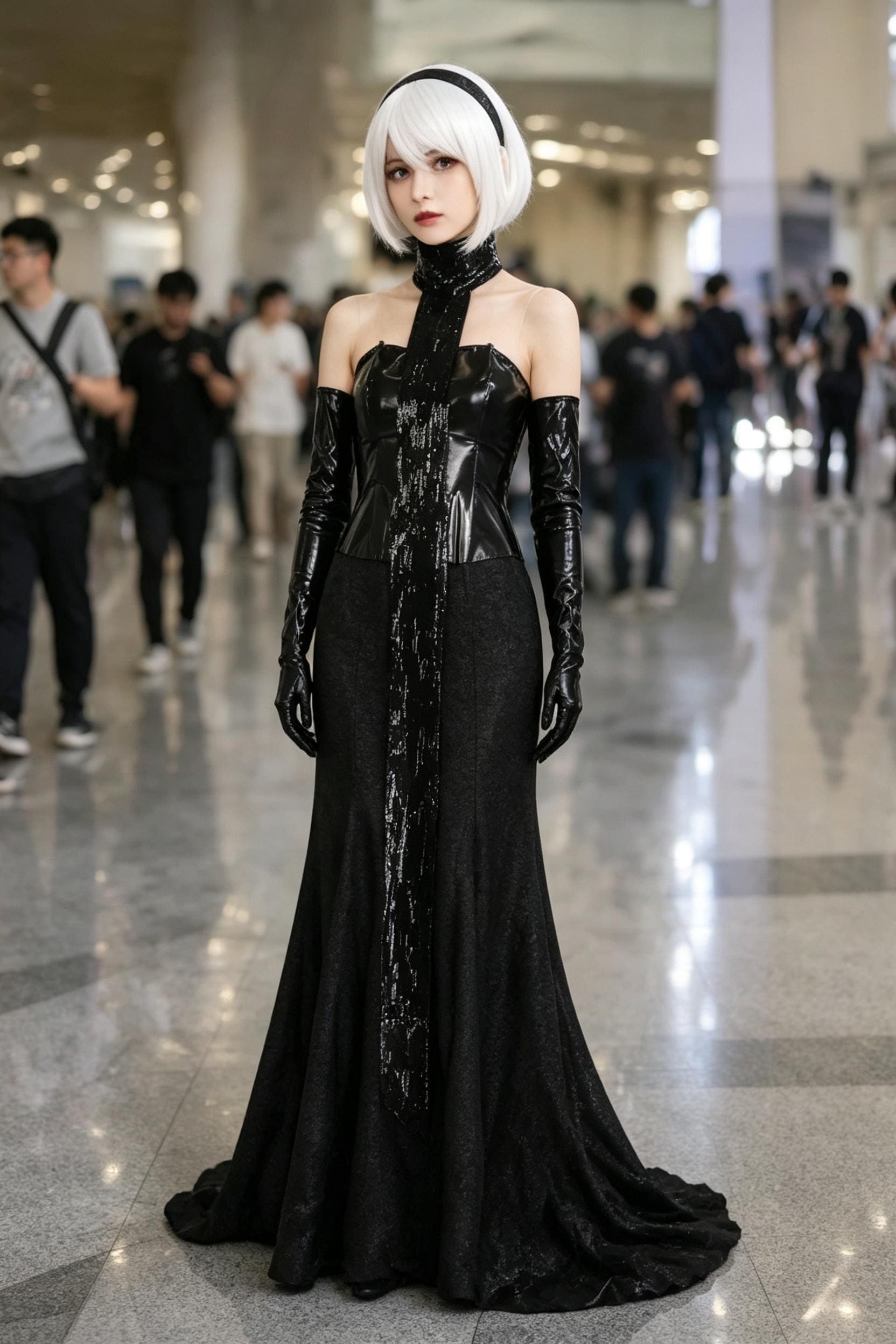 padme black corset dress Cosplay Black Widow Running Costume colour:multicolour Sizes:10Y Size Bust (in) Waist