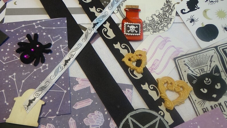 Scrapbook Spellbook Pack Perfect Purple Halloween image 5