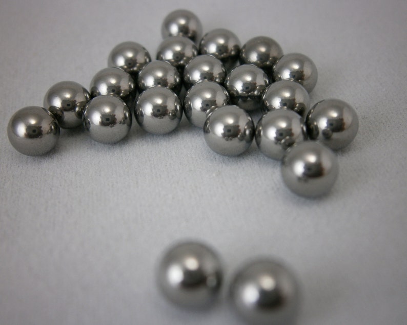 Stainless Steel Mixing Balls 4.5mm Wrecking Balls DIY Etsy