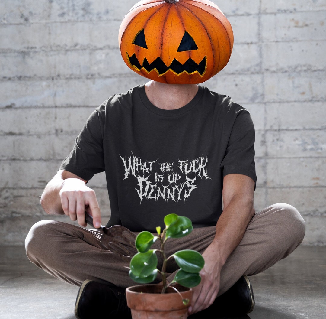 What the Fuck is up Dennys Metal Band Funny Joke Viral Meme Etsy