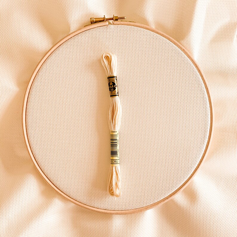 AIDA 16 Count Fabric Premium Ecru Cross Stitch Fabric Etsy