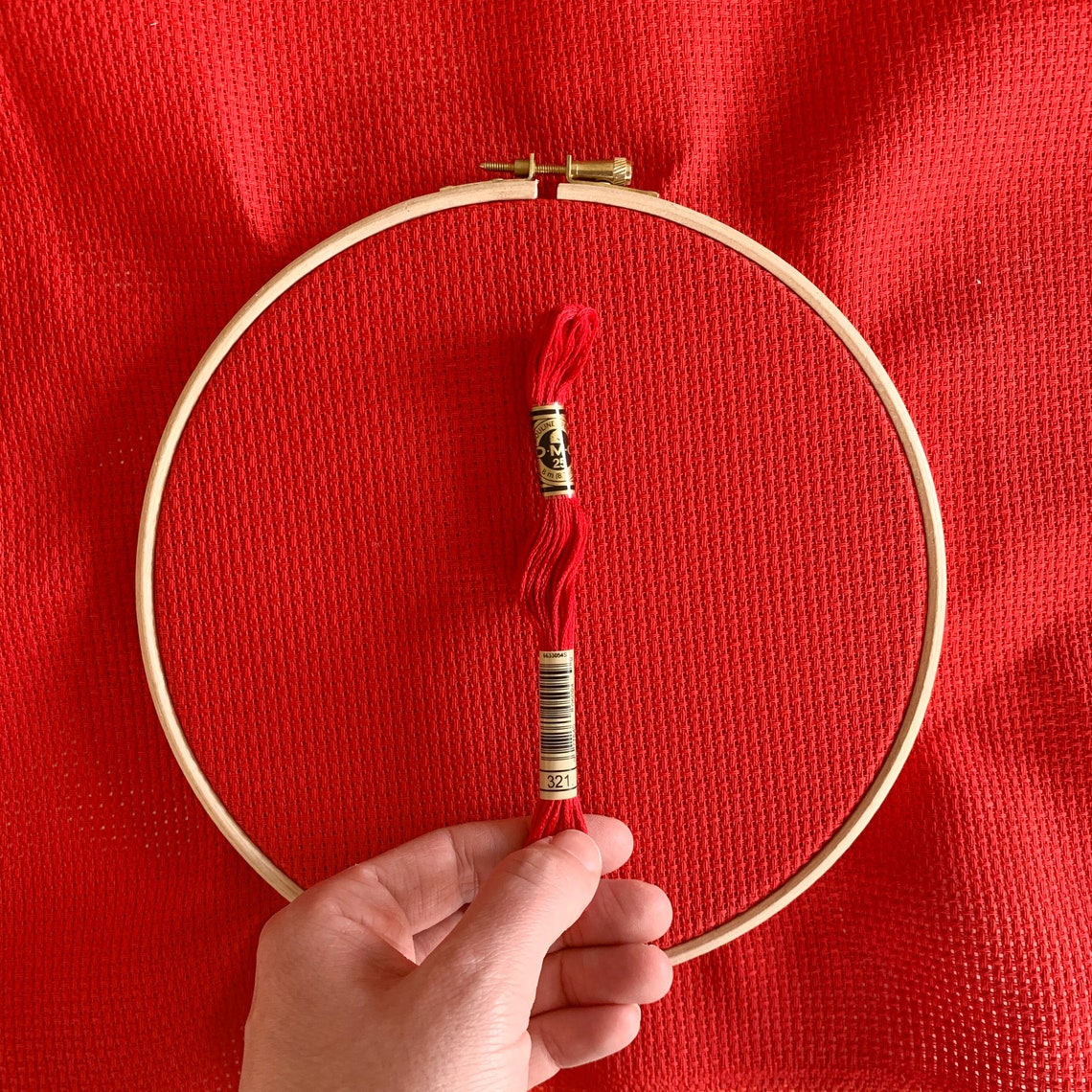 AIDA 8 Count Cross Stitch Fabric Embroidery Fabric Made in Etsy