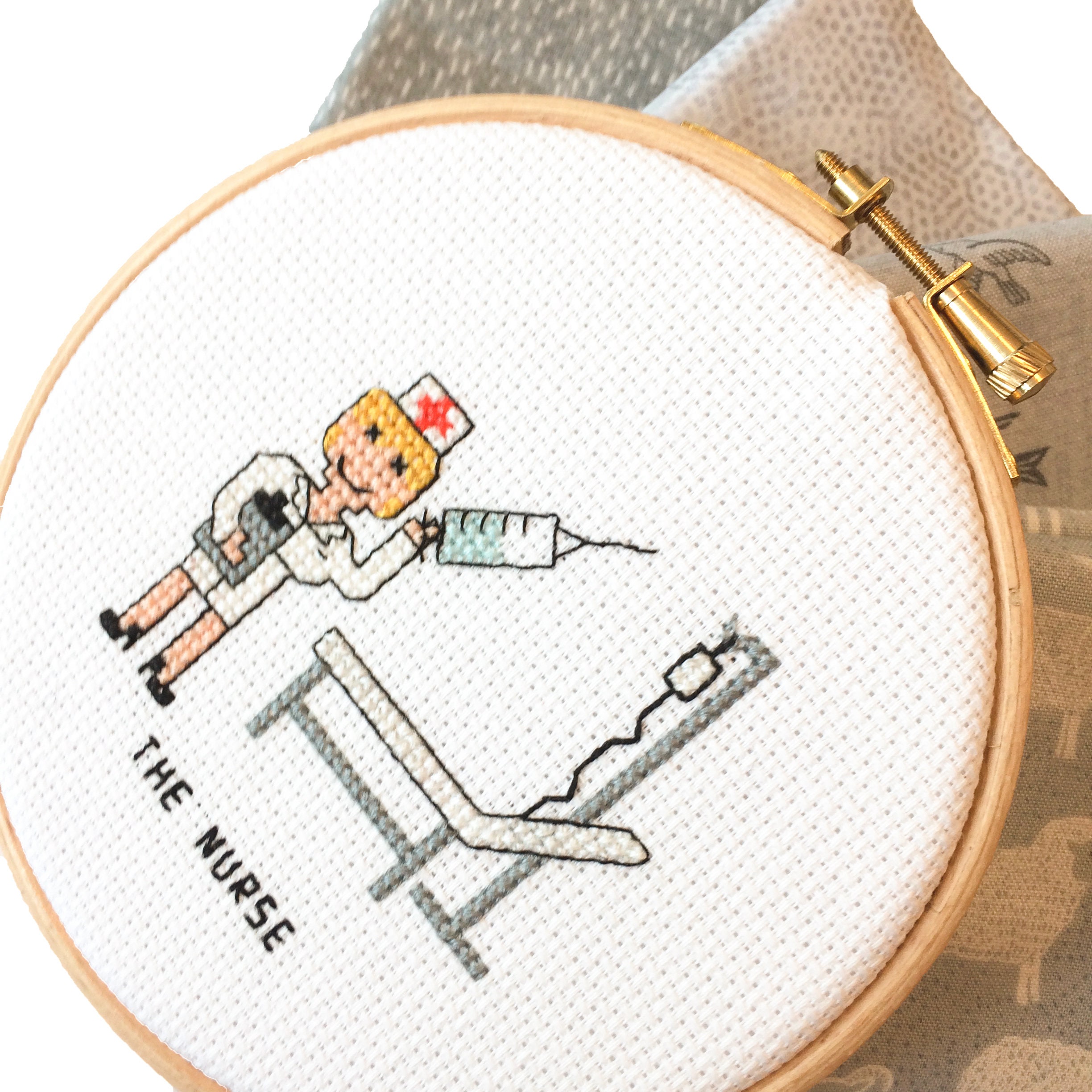 Easy Embroidery Kit Nurse Gift for nurse DIY nurse Etsy