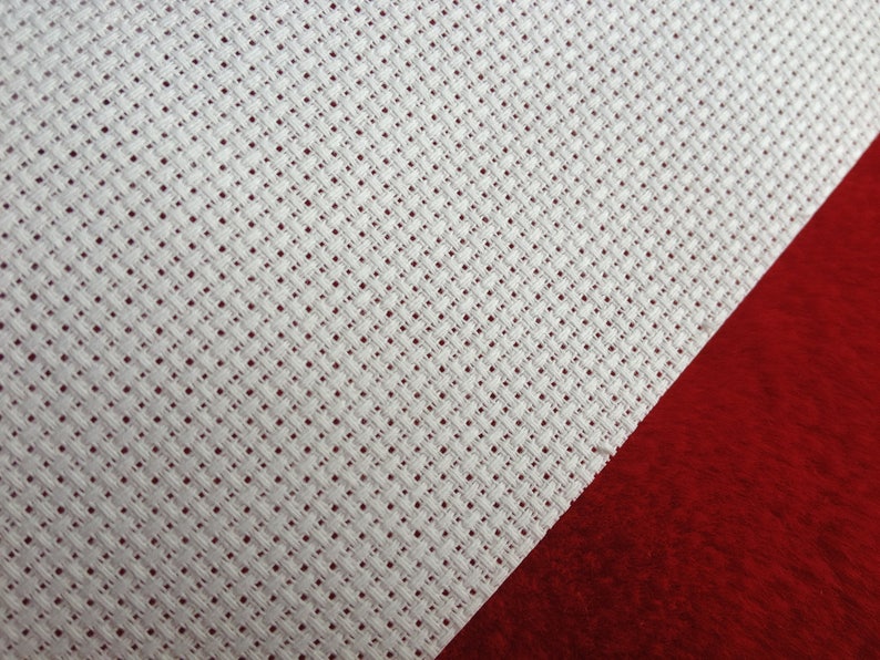 AIDA 11 Count Fabric Premium White Cross stitch fabric | Etsy 11 Count Aida Cross Stitch Fabric