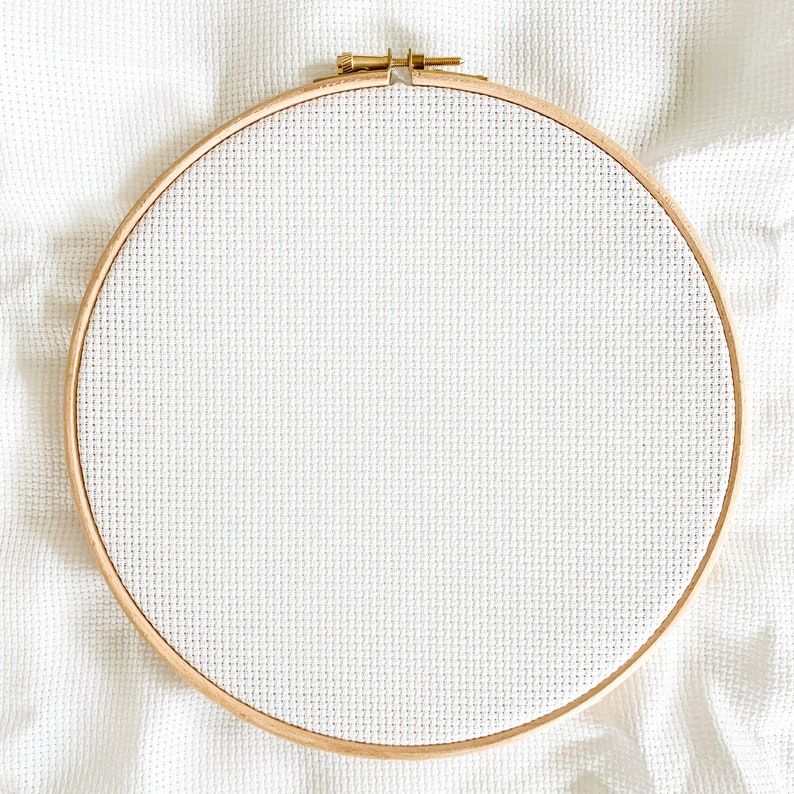 AIDA 11 Count Fabric Premium White Cross stitch fabric | Etsy 11 Count Aida Cross Stitch Fabric