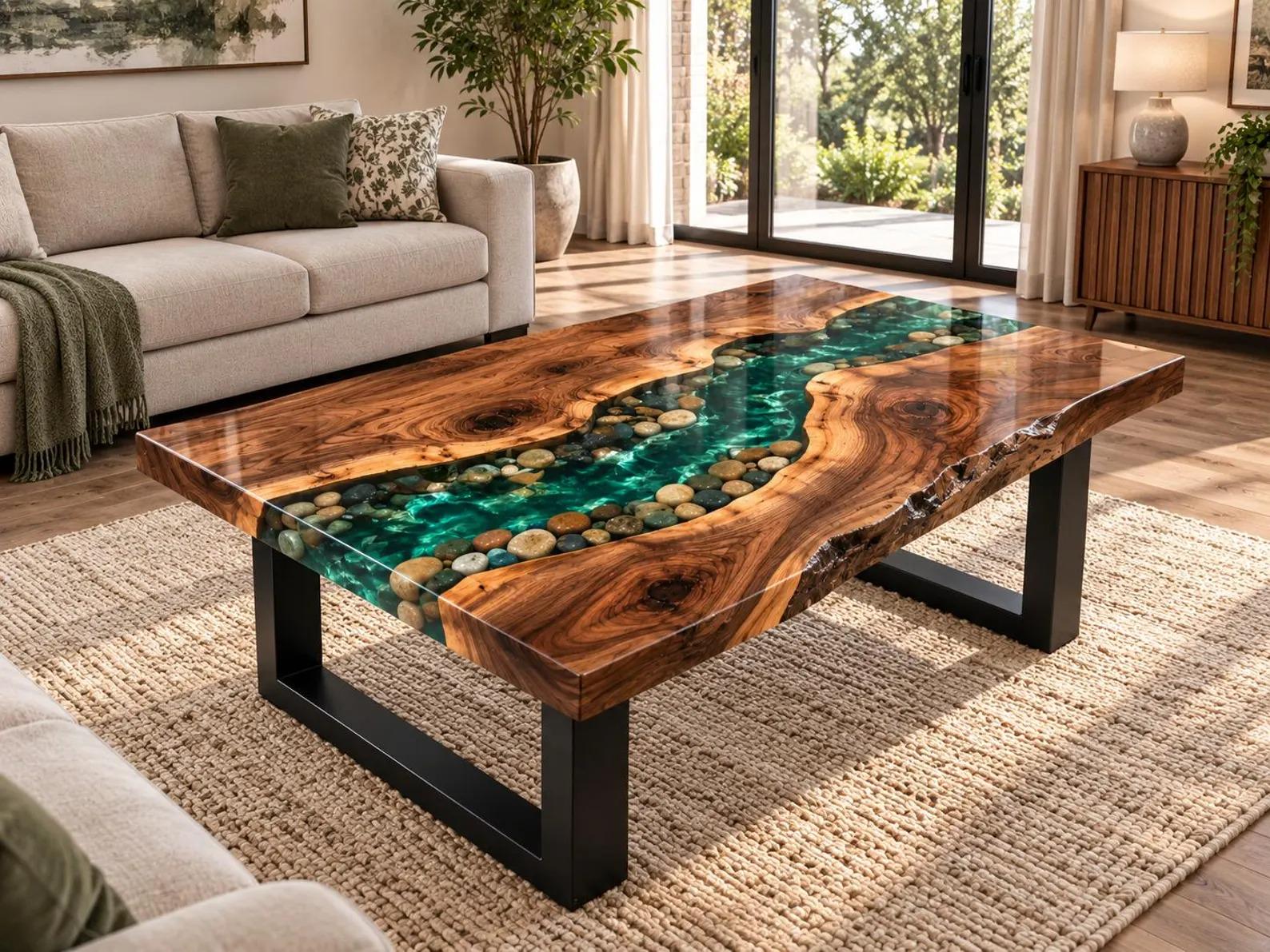 Resin table - Etsy 日本