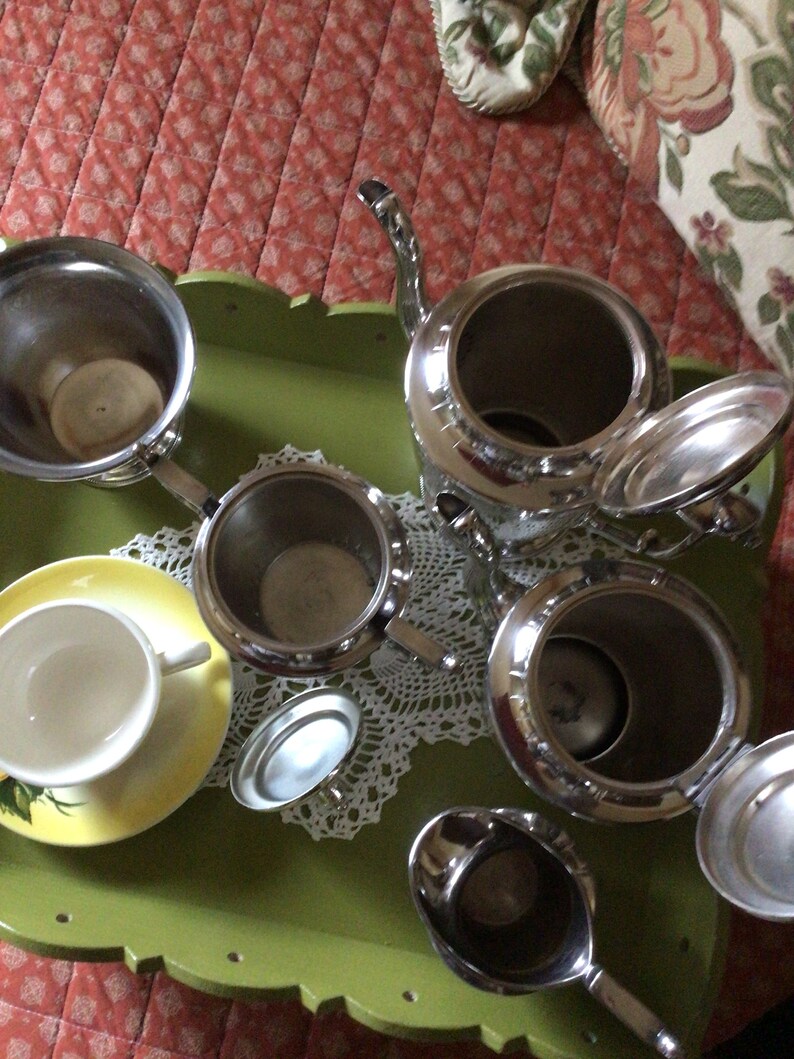 Antique Redfield and Rice New York 1800's Six Piece Etsy