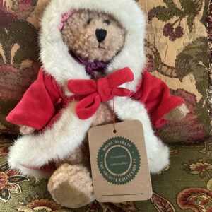 1990&#39;s With Original Tag 8&quot; Boyd&#39;s Teddy Bear with Red Robe