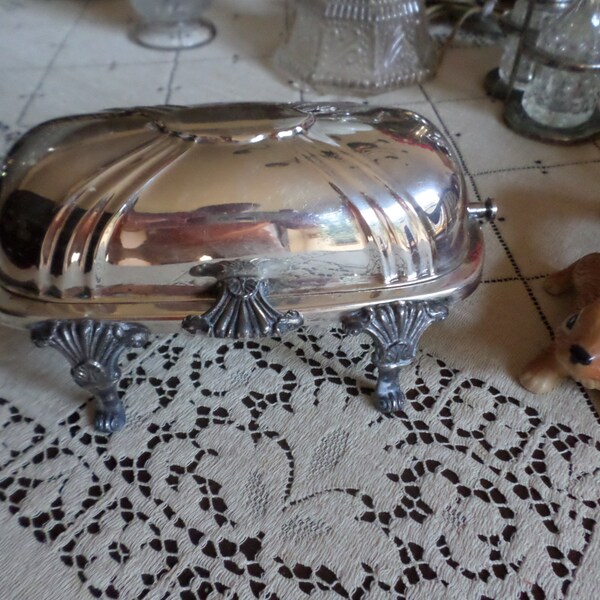 Antique Butter Dish Etsy