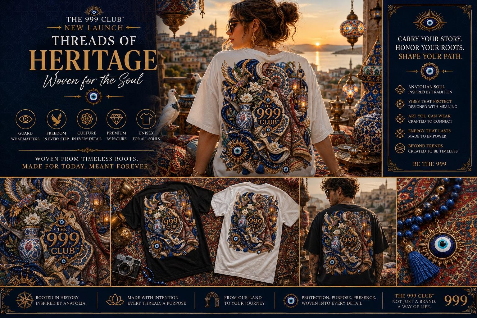 Ceramic Art Graphic Tee, Artistic Unisex T-Shirt, Unique Back Print Shirt