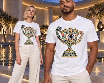 The 999 Club Trophy Tee | Decorative Trophy Graphic T-Shirt Wearable Art