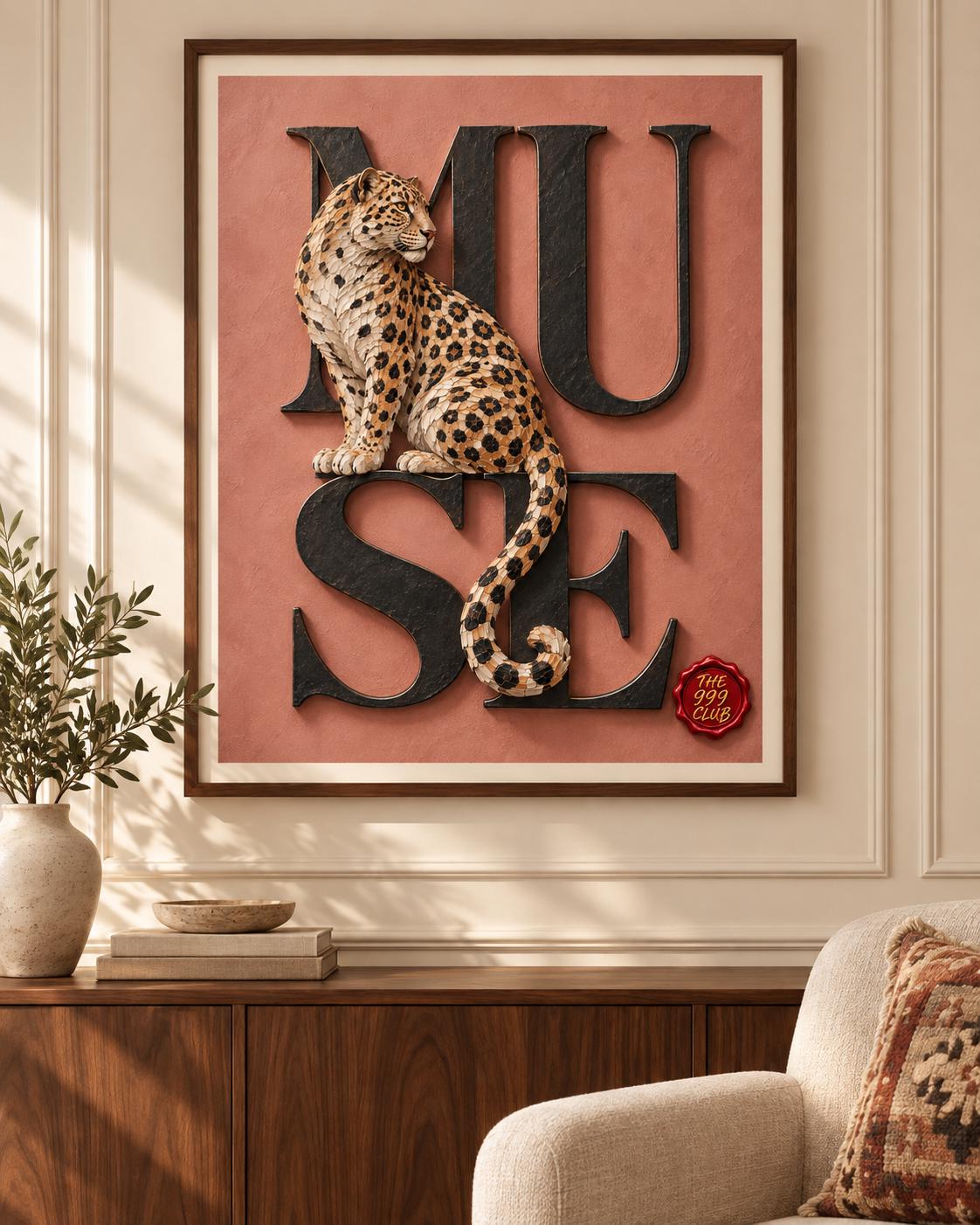 Leopard Wildlife Wall Art Poster, Wild Animal Lover Gift, Safari Animal Print, Jungle Inspired Home Decor, Nature Art for Living Room — THE 999 CLUB digital wall art
